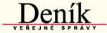 Den�k ve�ejn� spr�vy - informace z oblasti st�tn� spr�vy a samospr�vy, m�st, obc� a region�
